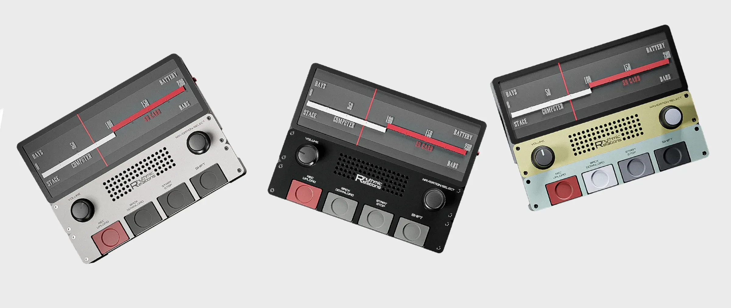 Rhythmic Relations — colourways