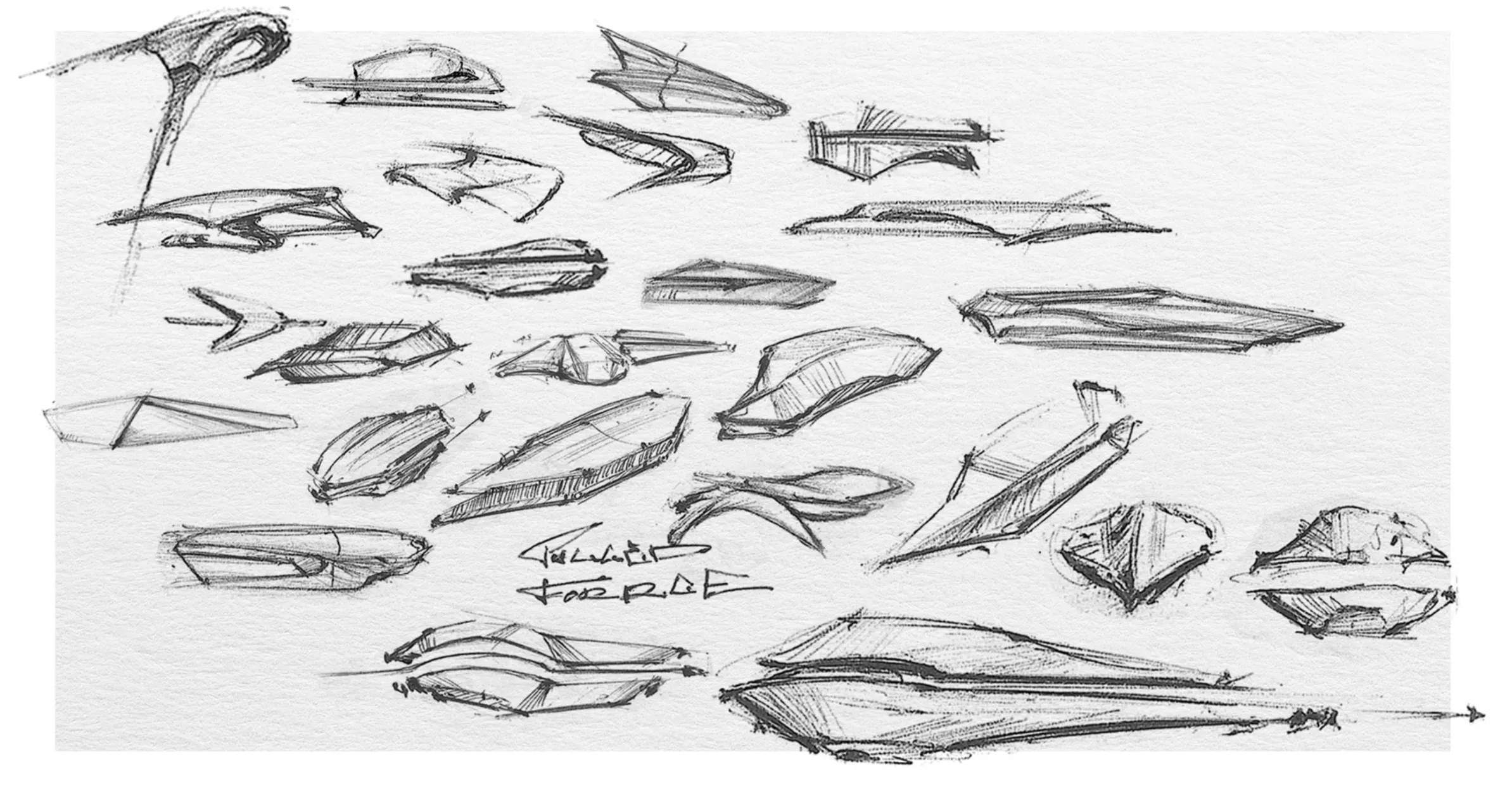 Thumbnail form sketches